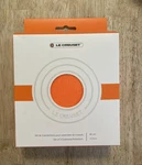 Of 3 "flame" Creuset Felt Cast Iron Frying Pan Storage Skillet Protectors. Fixed Price $35.99.