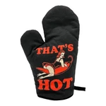 Thats Hot Oven Mitt Funny Adult Pinup Spicy Red Pepper Novelty Kitchenware. Fixed Price $5.00.