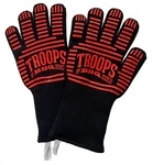 Troops Bbq 662 Extreme Heat Resistant Grill Gloves For Cooking, Oven,. Fixed Price $26.17.