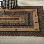 Blackberry Star Braided Area By Ihf Rugs. 5' X 8' Rectangle. Fixed Price $426.54.