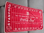 Rare Coca Cola Bowl Football Game Stanford Vs Arizona 1986 Tokyo Japan Towel. Fixed Price $34.00.