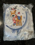 Temptations By Tara Qvc 2 Dish Towels And Oven Mitts With Reindeer New. Fixed Price $15.99.