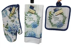 Happy Spring Kitchen Towel, Oven Mitt & 2 Potholders Set - Brand New With Tags!!. Fixed Price $11.89.