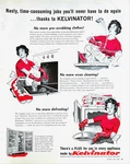 Kelvinator Kitchen Laundry Refrigerator Oven Cooking 1940 Fortune Mag Print Ad. Fixed Price $28.56.
