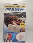 One Pair Beige Tuff Hot Surface Protective Gloves For Kitchen & More. Fixed Price $13.93.