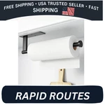 Prodyne Stainless Steel Under Cabinet Paper Towel Holder Rack Wall Mount. Fixed Price $9.99.