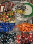 1500 Silicone Pieces, Mats, Containers, Assortment Large Lot Bulk Wholesale. Fixed Price $458.99.