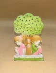 Mcm Revere Love Is Spring Boy And Girl Beneath Tree Metal Earring Holder Usa. Fixed Price $14.99.