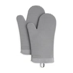 Kitchenaid Ribbed Soft Silicone Oven Mitt 2-PACK Set, 7.5"X13", Gray. Fixed Price $19.25.