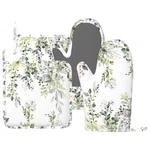 Sage Green Eucalyptus Oven Mitts And Pot Holders Set, 4PCS Silicone Butterfly.... Fixed Price $37.59.