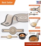 Best Japan Silicone Bread Mat - Reusable Dutch Oven Liner With Long Handles. Fixed Price $20.39.