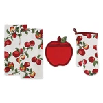 Dii Kitchen Gift Set Collection Pot Holder Oven Mitt 2 Dish Towels Apple. Fixed Price $30.49.