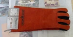 Camp Chef Heat Guard GLV-15 Protective Leather Gloves For Bbq Kitchen, Red. Fixed Price $9.99.