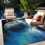 Rugshop Galaxy Collection Adventure Earth Indoor/outdoor Area. Fixed Price $102.37.