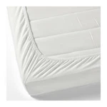 White Solid 1 Fitted Sheet 650 Tc Cotton Elasticated Deep Pocket All Bed Size. Fixed Price $60.00.