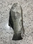 Vtg 90S Boston Warehouse Decorative Salmon Fish Oven Mitt Cabin Home Euc. Fixed Price $20.00.