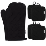 Win Change Oven Mitts And Pot Holders SETS,6 Pcs Black. Fixed Price $22.07.