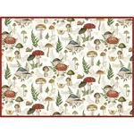 Botanical Mushrooms Microfiber Countertop Dish Drying Mat, By Kay Dee. Fixed Price $13.95.