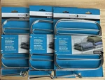 Qty Of Interdesign Shelf Divider Set (6 Total) Chrome 06650-RC237 RC239. Fixed Price $13.00.