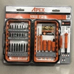 Apex CAUGSET-30 U-guard Assorted Drive & Fasten Bit Heat-treated Steel Pc. Fixed Price $24.88.