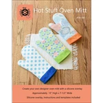 Around The Bobbin "hot Stuff Oven Mitt" Pattern + Silicone Overlay. Fixed Price $16.00.