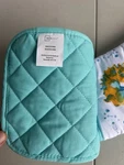 Mainstays Seaside Crab Oven Mitt & Pot Holder Set Aqua Coastal Kitchen New. Fixed Price $8.99.