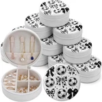 16 Pcs Bow Softball Soccer Team Gift Bulk Travel Jewelry Round Case For Sport Cl. Fixed Price $88.99.
