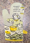 Blue Q Oven Mitt Droppin New Recipe Your Ass 100% Cotton Preowned. Fixed Price $8.99.