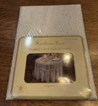 Heirloom Lace Tablecloth 70" Round Sultans Linen Fabric New Unopened. Fixed Price $14.99.