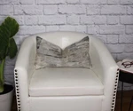 Designer Print Pillow Cover-tan Case-accent Couch. Fixed Price $70.00.