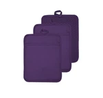 Veikery Oven Pot Holder With Pocket Cotton Heat 1 Count - Silicone, Purple. Fixed Price $26.62.