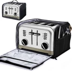 Bagsprtie Toaster For 4 Slice Wide Slot, Full Open Dust Covers Kitchen. Fixed Price $25.48.
