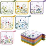 12 Pcs W/ Pocket Kitchen Hot Pad Oven Mitts Cookie. Fixed Price $21.86.
