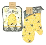 Kay Dee Queen Bee Potholder & Oven Mitt Set 2-PIECE F /. Fixed Price $12.95.
