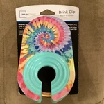 Mainstays Drink Clip Holder For Beach Lounge Chair Tie Dye. Fixed Price $25.00.