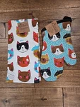 New Kay Dee R3820 Designs Crazy Cat Terry Kitchen Towel & R3825 Oven Mitt. Fixed Price $22.00.