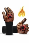 Silicone Grill Mitts Barbecue Smoker Accessories Heat Resistant Gloves (2). Fixed Price $13.99.