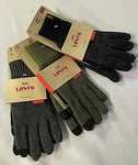 Levi's Max Warmth Texting Finger & Thumb Heat Retention Gloves, Choose Sz/color. Fixed Price $20.12.