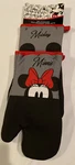 New Disney Mickey & Minnie Mouse Designer 2 Pack Kitchen Oven Mitts. Fixed Price $19.95.