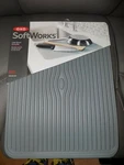 Oxo Softworks Large Silicone Gray Drying Mat 16.125X12.125X.025 New. Fixed Price $42.75.