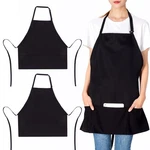 2 Pack 3 Pockets Adjustable Bib Chef Kitchen Cooking Aprons For Women M.... Fixed Price $20.63.