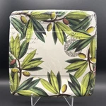 Michel Design Works Olive Grove Lunch Plates 8CT Rare 7.5 Paper Charcuterie New. Fixed Price $9.99.