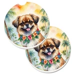 Carolines Treasures DAC6528CARC 2.5 X In. Tibetan Spaniel Luau Cup Holder.... Fixed Price $23.36.
