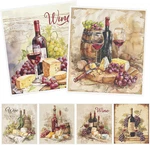 Swedish For Kitchen, 6PCS Wine Gift Set, Vintage. Fixed Price $19.99.