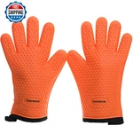 Kitchen Perfection Silicone Smoker Oven Gloves -extreme Heat Resistant Bbq. Fixed Price $54.97.