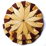 Ecosall Natural Wood Trivets For Hot Dishes, Table And Kitchen 7 Inch, Brown. Fixed Price $18.91.