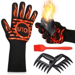 Bbq Grill Kit, 1472 F Heat Resistant Gloves/long Non-slip Oven M. Fixed Price $24.19.