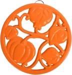 Cast Iron Trivet For Hot Dishes, Pumpkin Pattern Decorative Pots. Fixed Price $26.85.