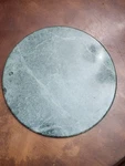 Creative Home Green Marble Round Trivet, Cheese Board 13" 1/2". Fixed Price $30.00.