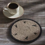 Braided Cotton Raven Harvest Stencil Trivet 8 Vhc Brands. Fixed Price $5.95.